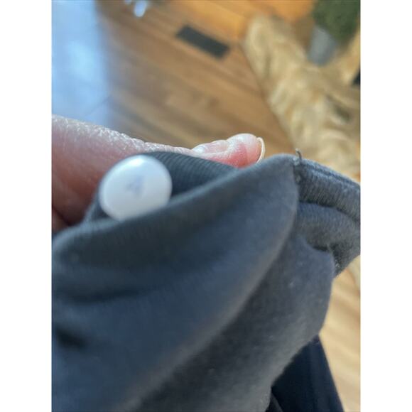 Lululemon Gather & Crow Crop Athletic Leggings Black Yoga Workout Active Size 4 - Picture 3 of 3